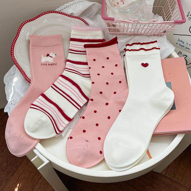 Mori Style Crew Socks