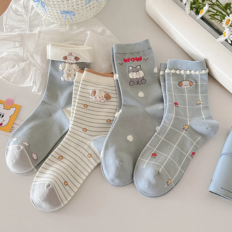 Mori Friends Crew Socks